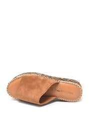 Sandali zeppa Marrone Pregunta