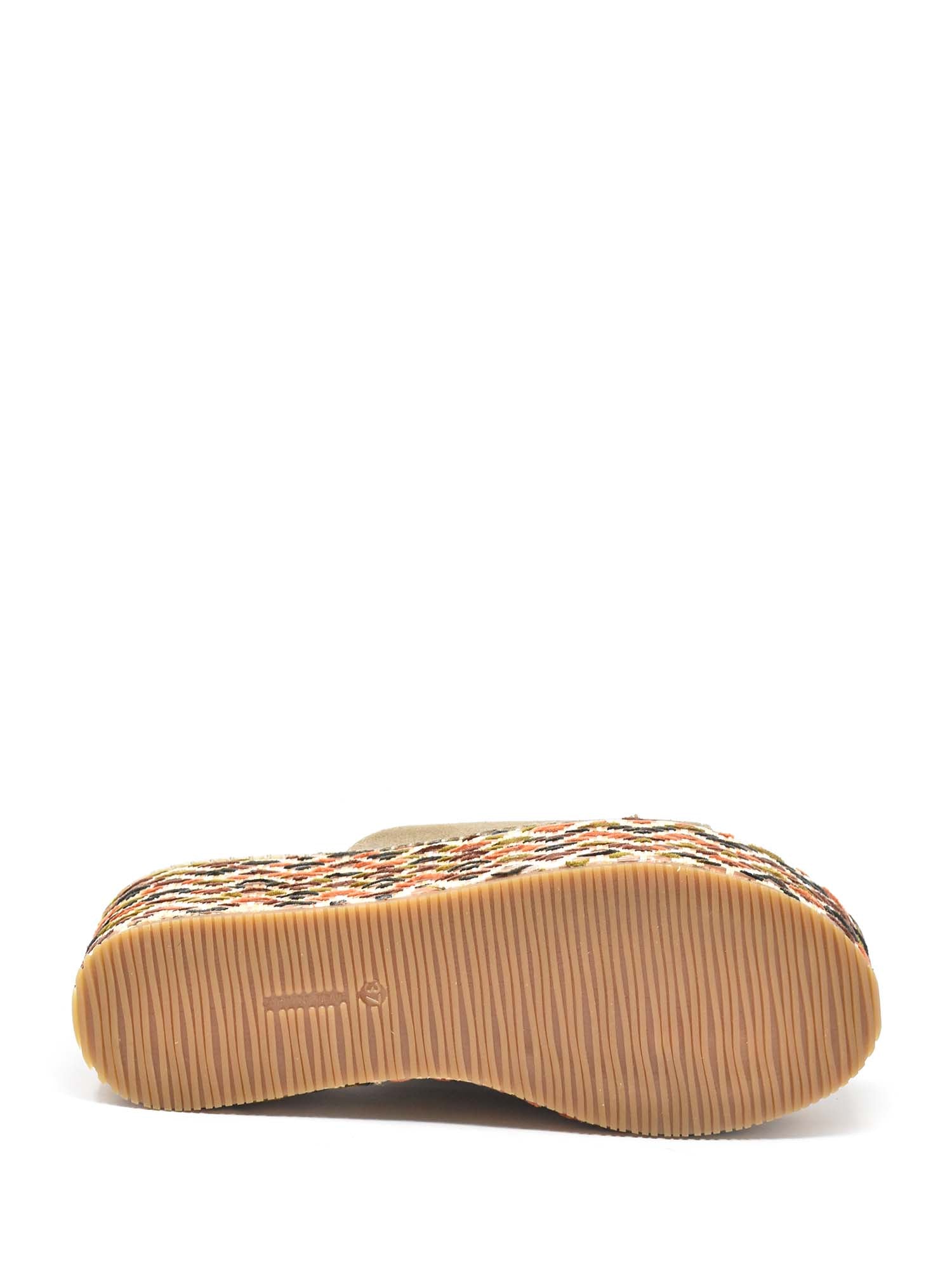 Sandali zeppa Grigio Pregunta