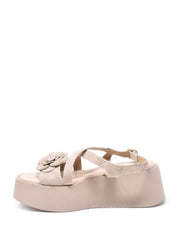 Sandali zeppa Rosa Cinzia Soft