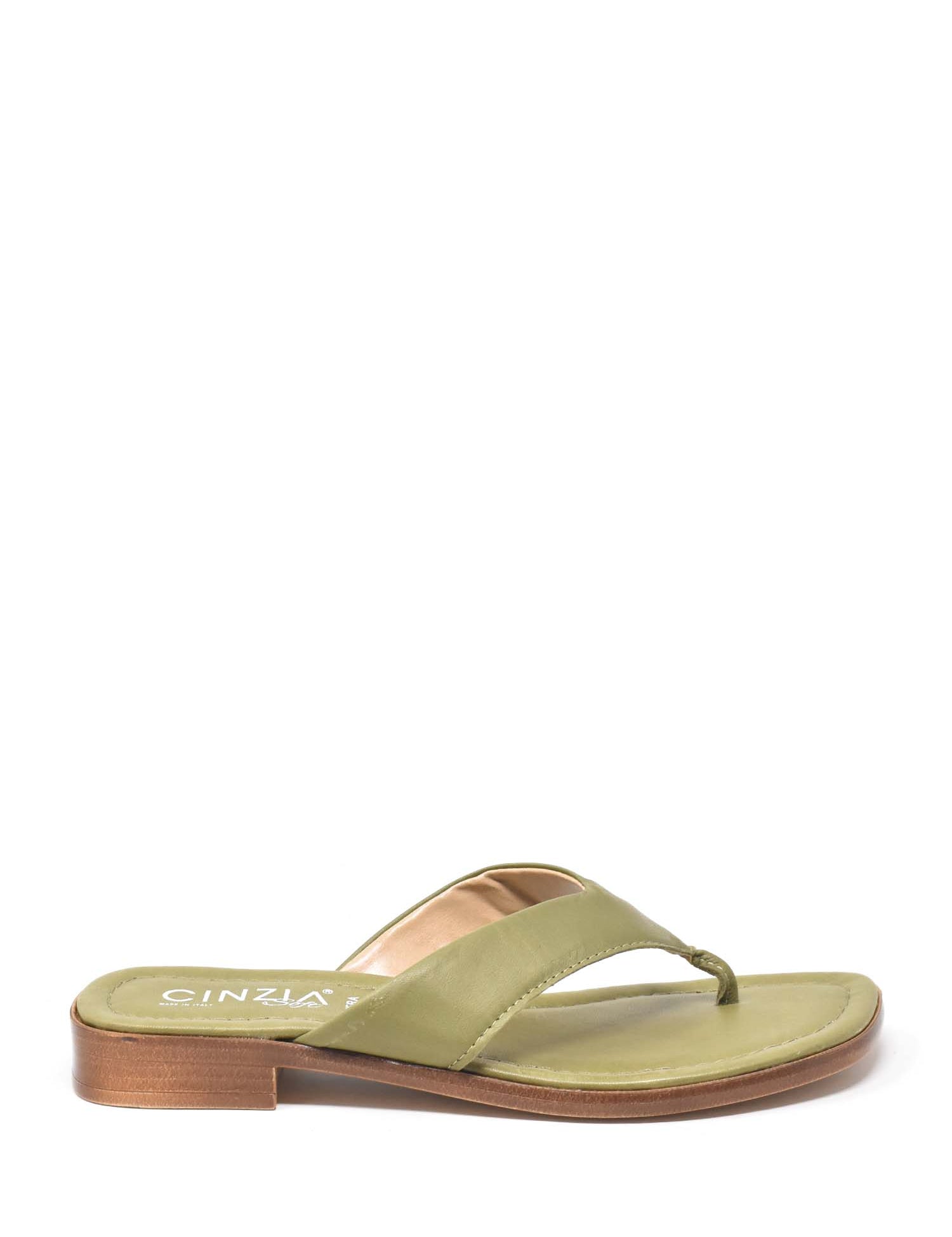 Infradito Verde Cinzia Soft