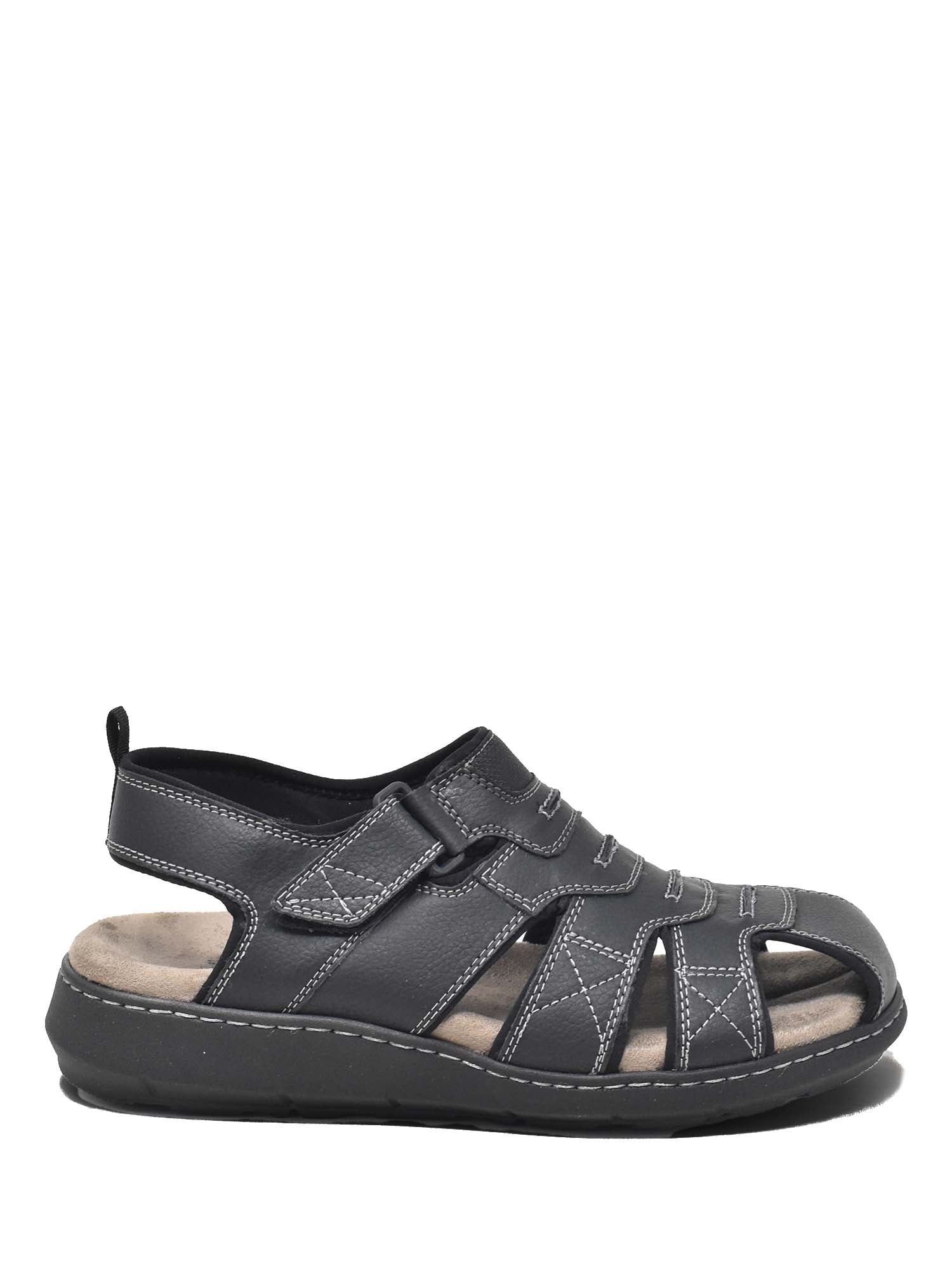 Sandali con strappi Nero Cinzia Soft