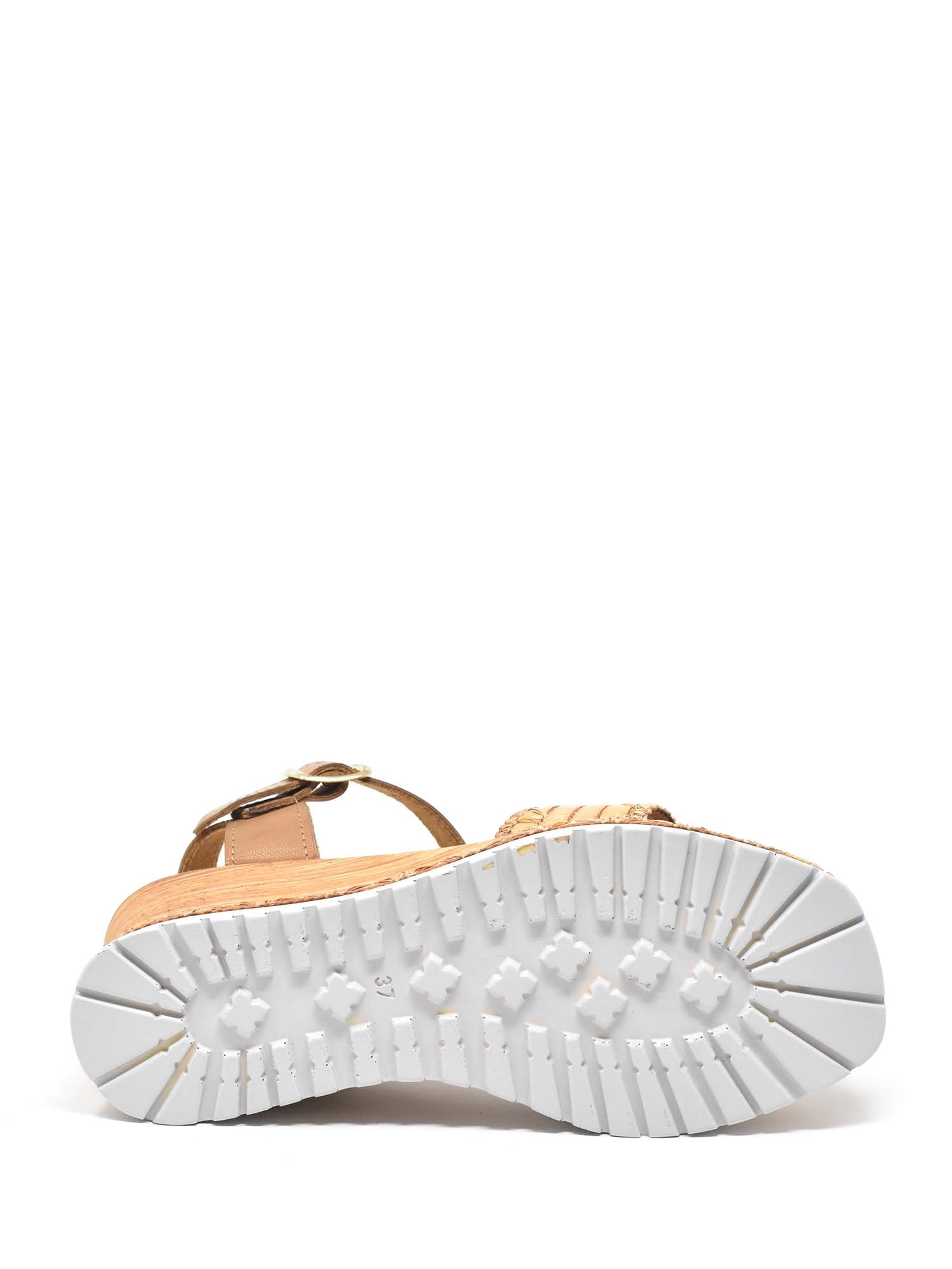 Sandali zeppa Marrone Cinzia Soft