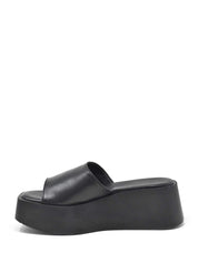 Sandali zeppa Nero Cinzia Soft