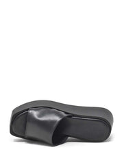 Sandali zeppa Nero Cinzia Soft