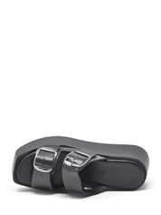 Sandali zeppa Nero Cinzia Soft