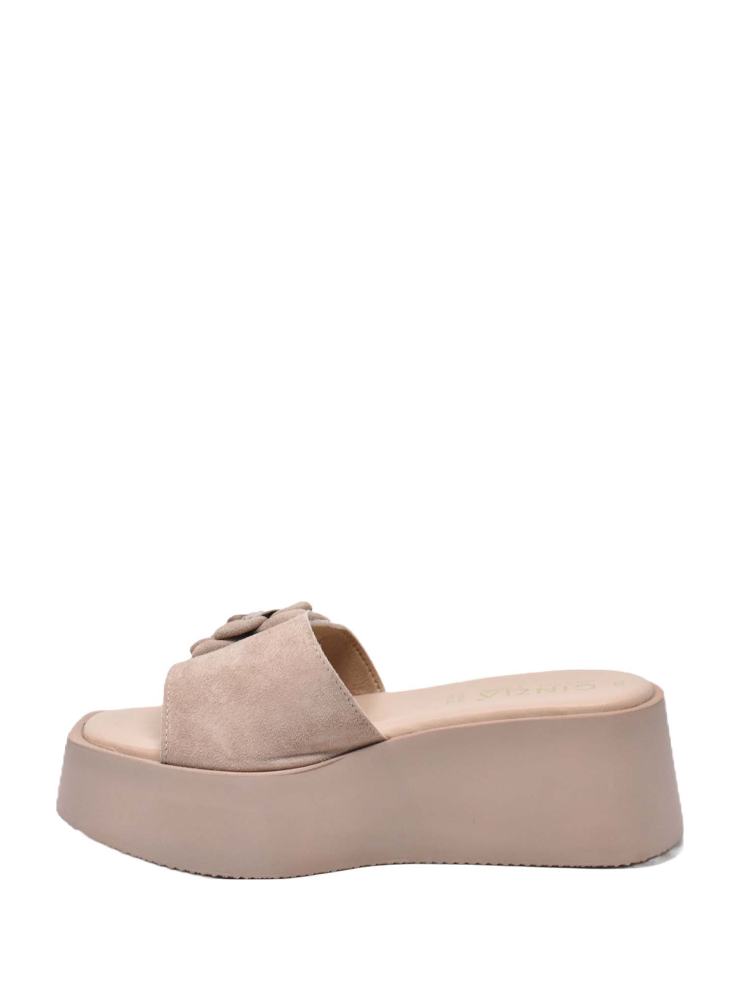 Sandali zeppa Beige Cinzia Soft