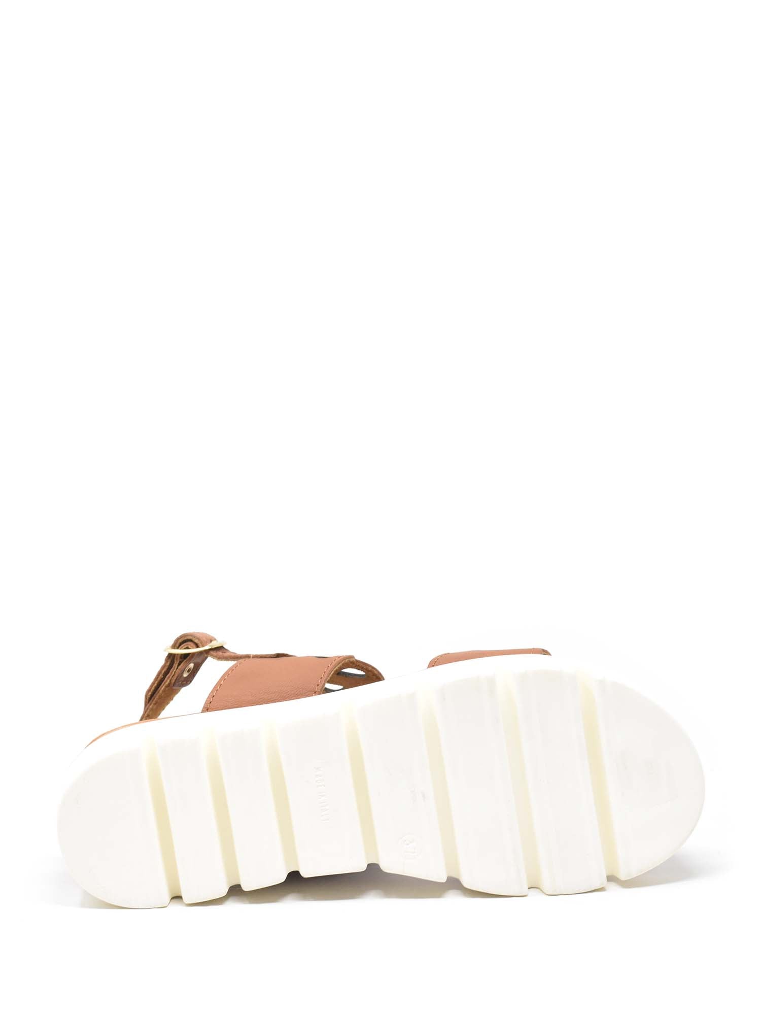 Sandali zeppa Marrone Cinzia Soft