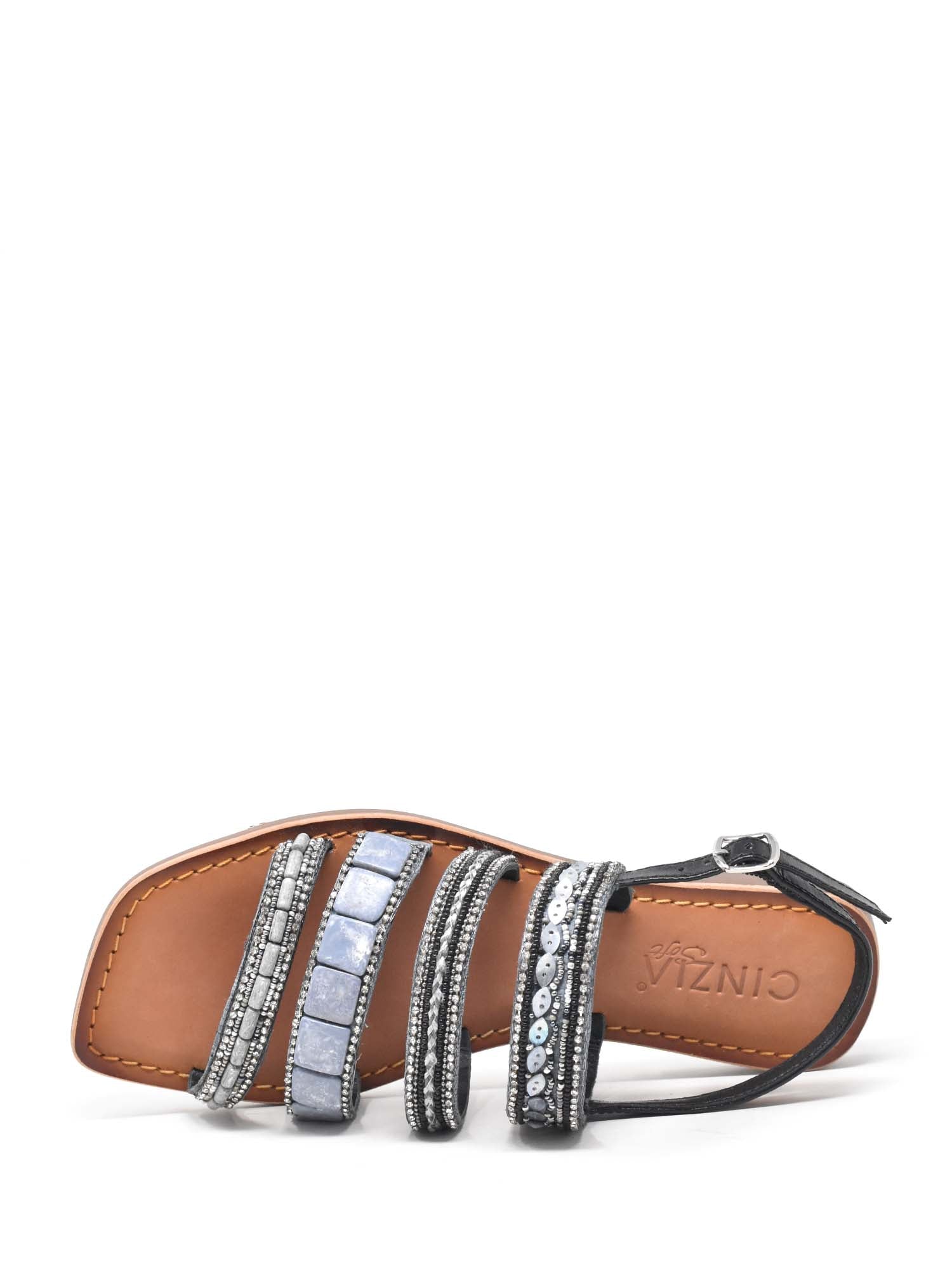 Sandali Nero Cinzia Soft