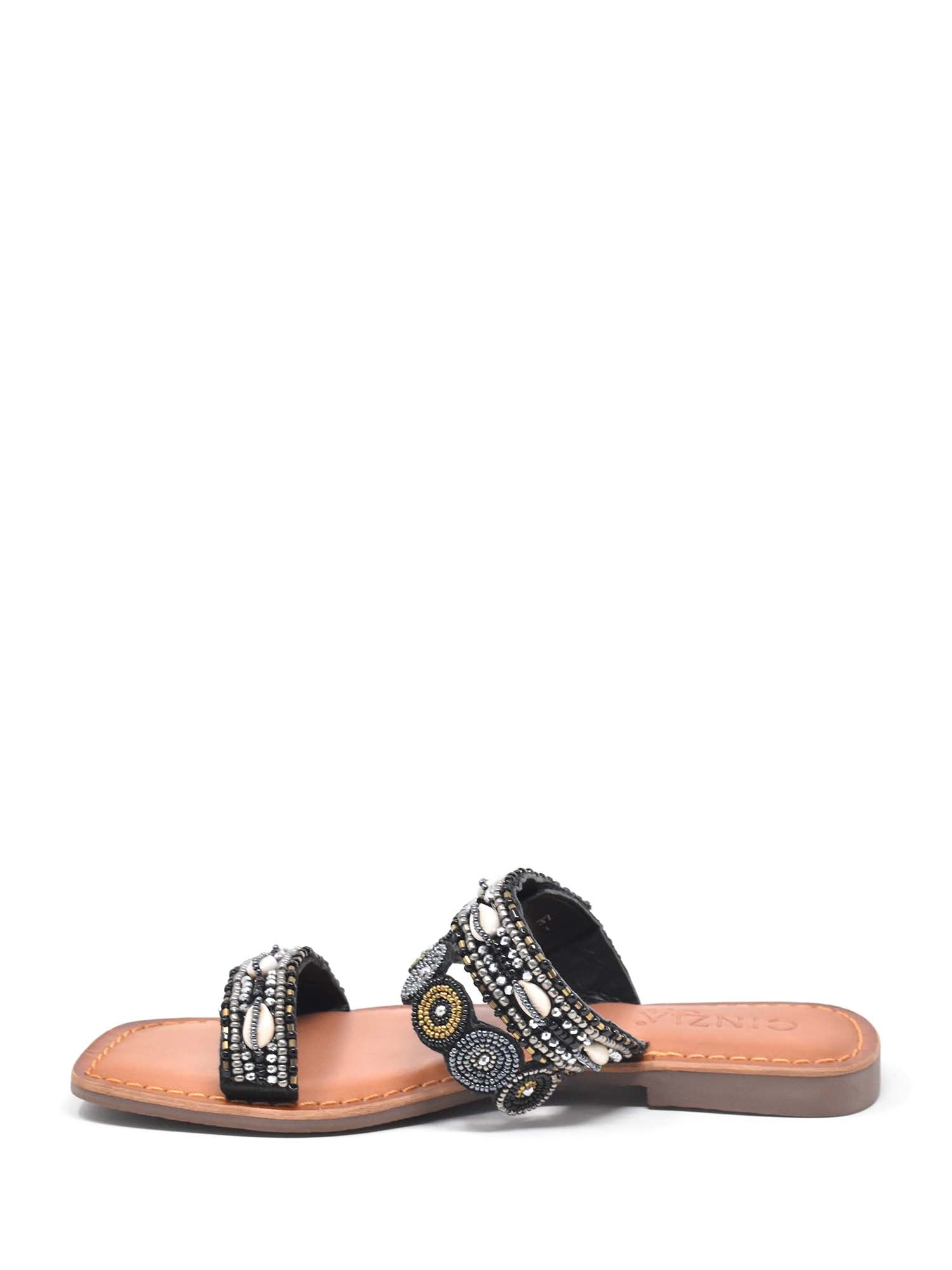 Sandali Nero Cinzia Soft