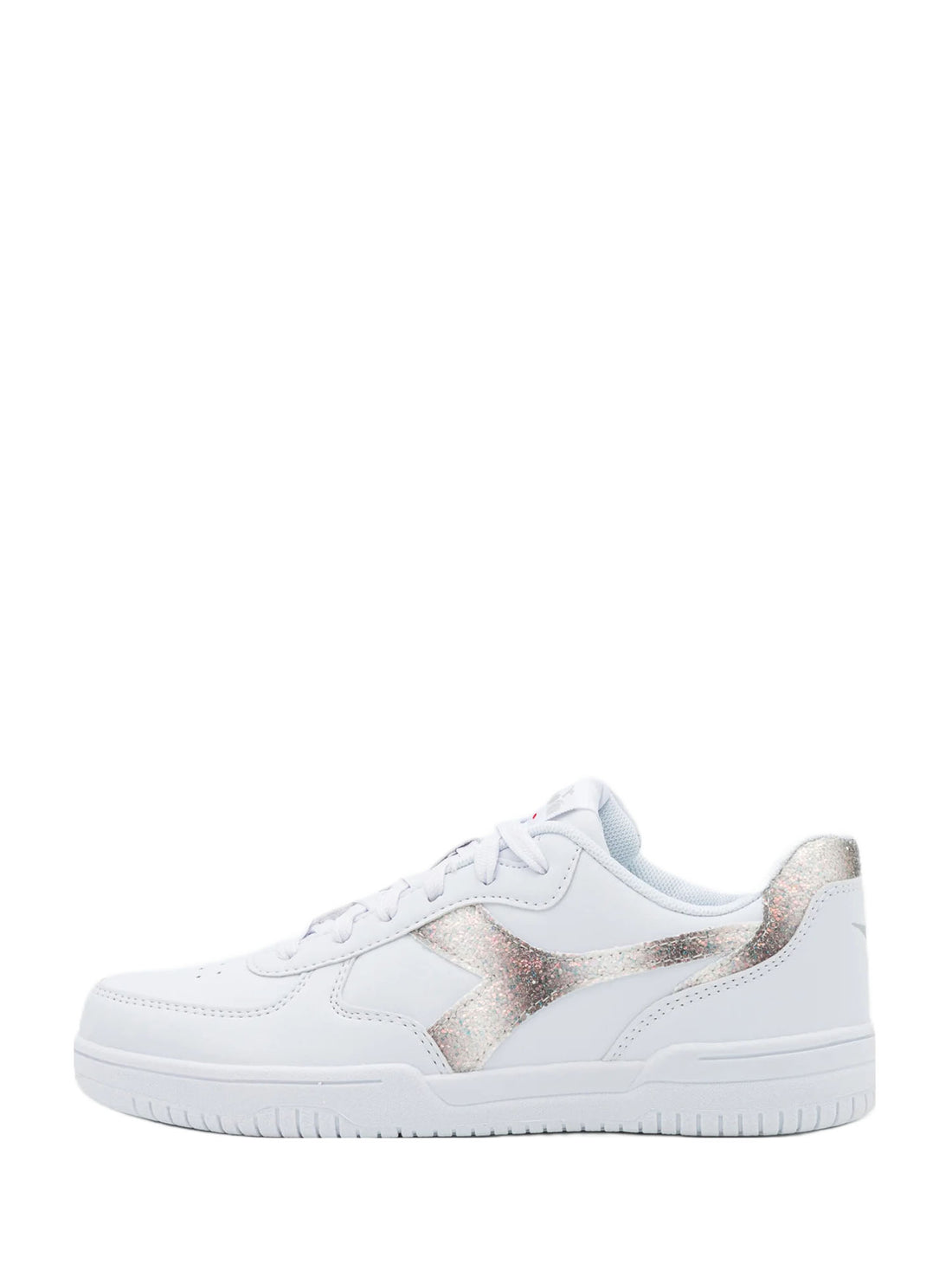 Sneakers Bianco Argento Diadora
