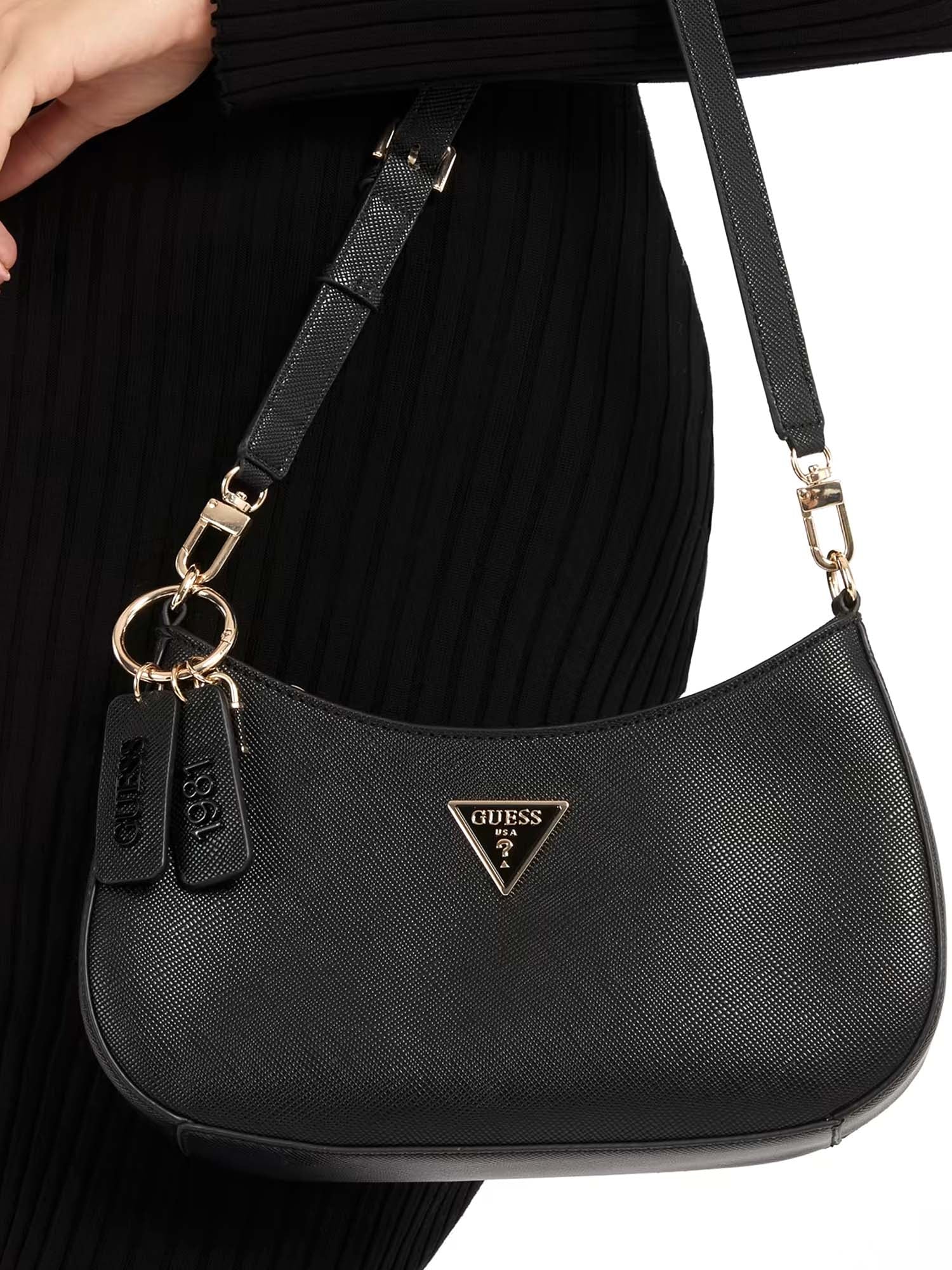 Borse a spalla Nero Guess