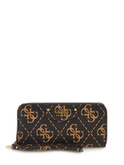 Portafogli Nero E Marrone Guess