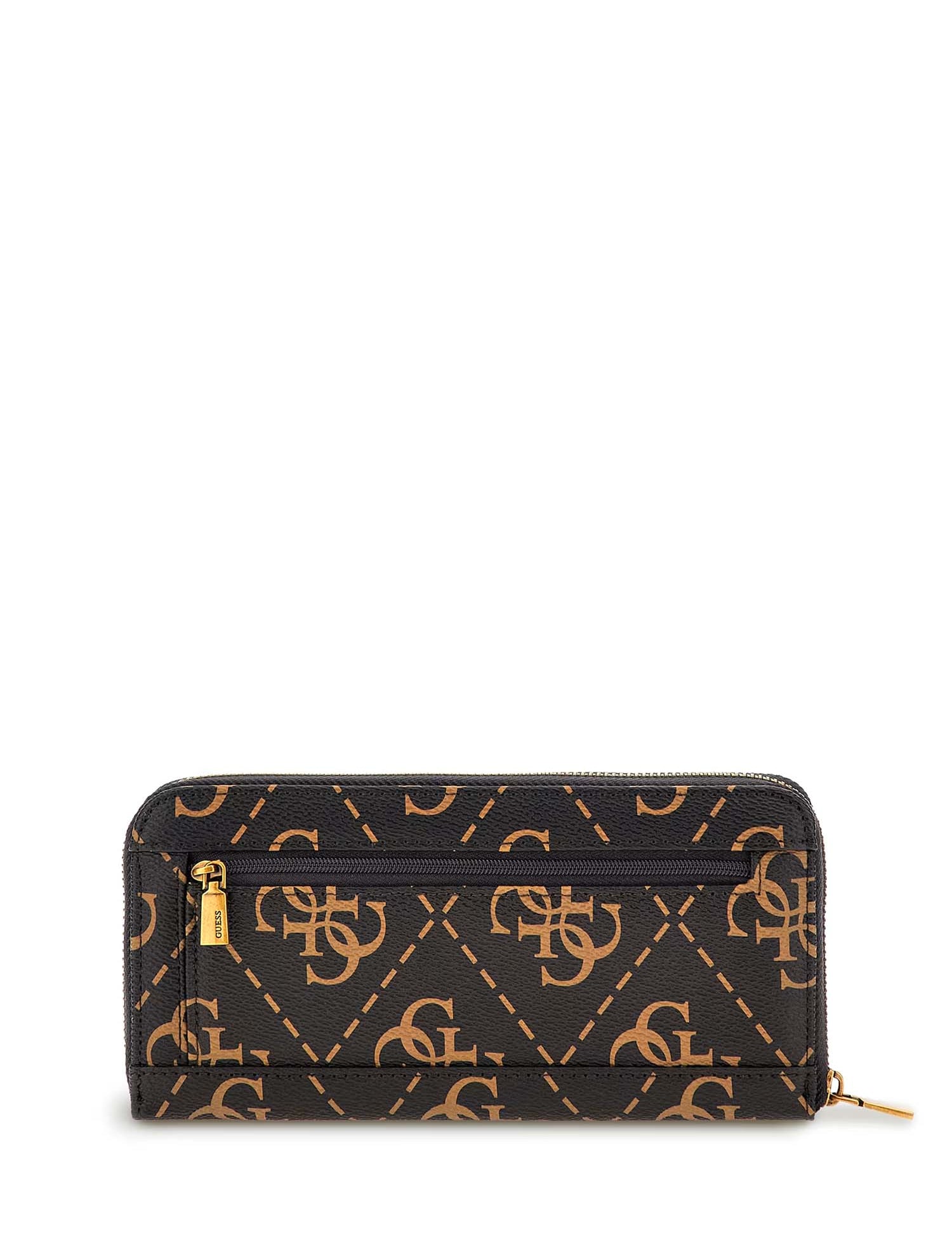 Portafogli Nero E Marrone Guess