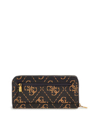 Portafogli Nero E Marrone Guess