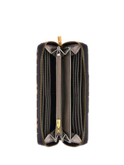 Portafogli Nero E Marrone Guess