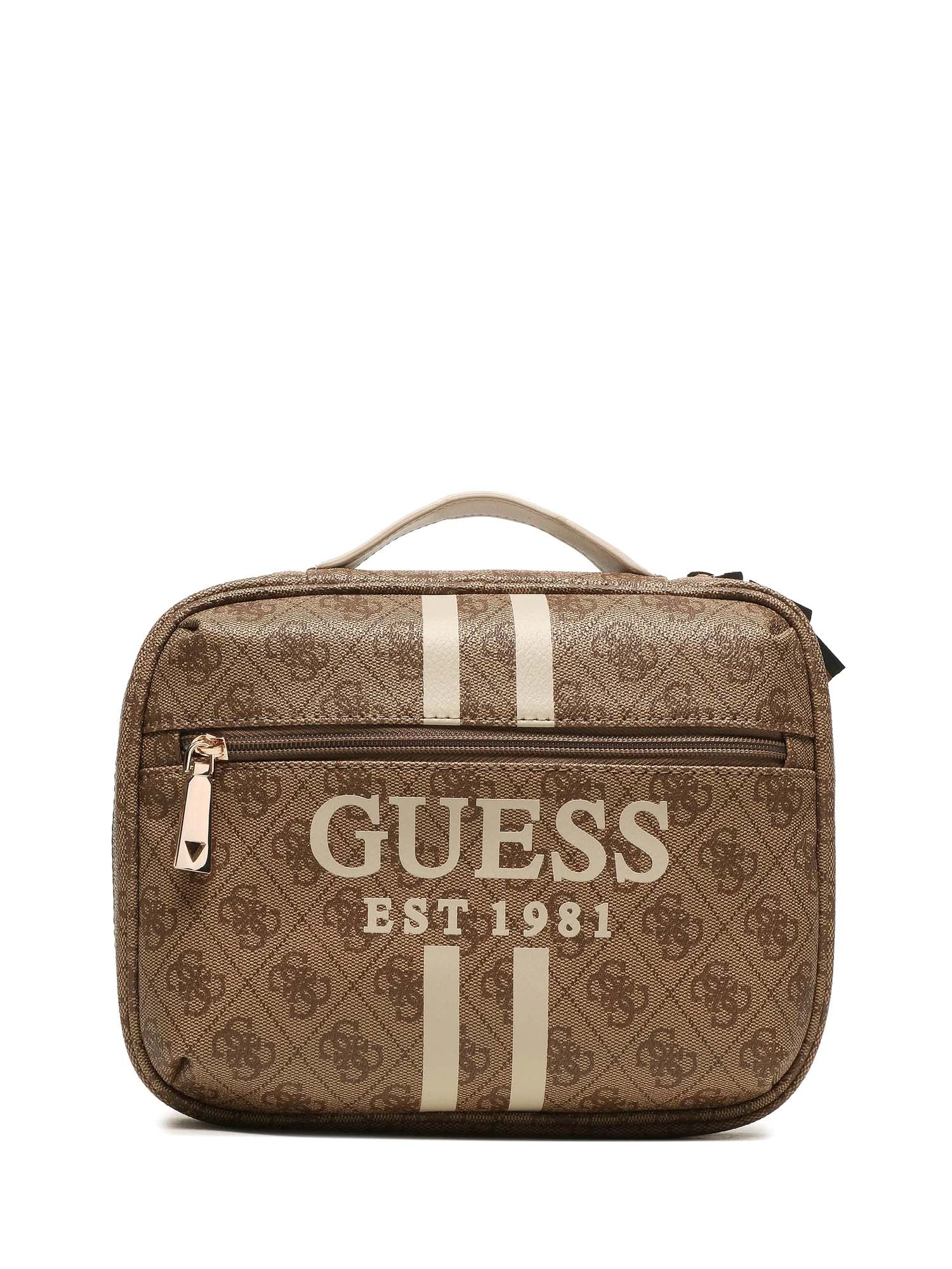 Beauty case Marrone Guess