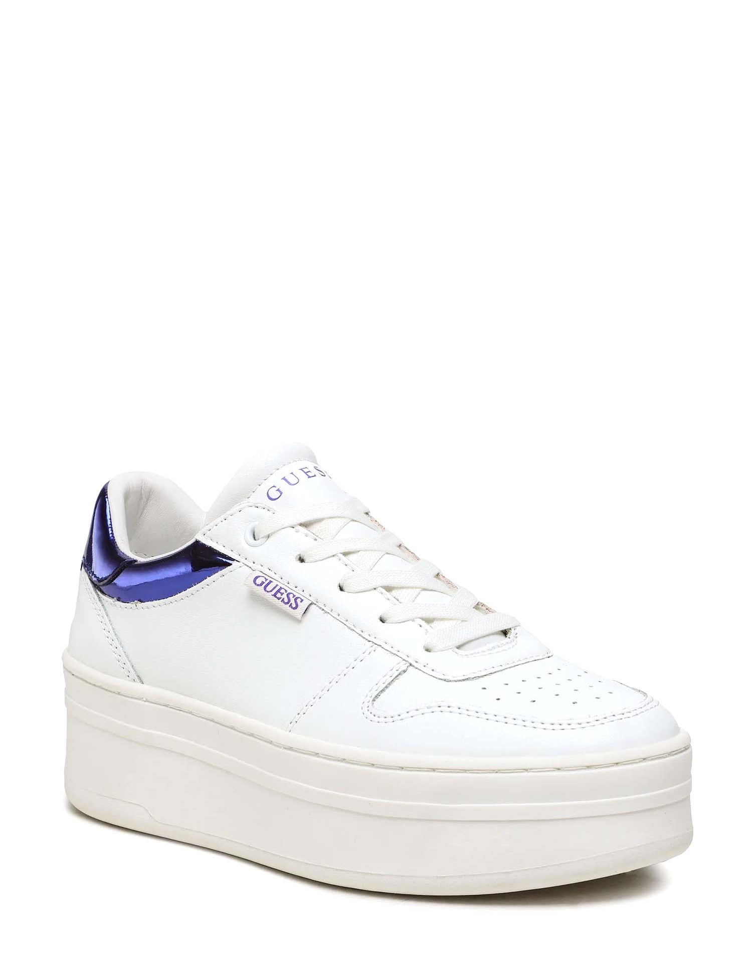 Sneakers Bianco Blu Guess