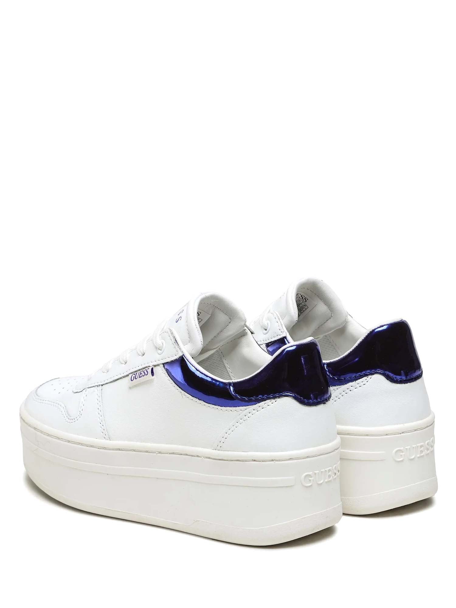 Sneakers Bianco Blu Guess