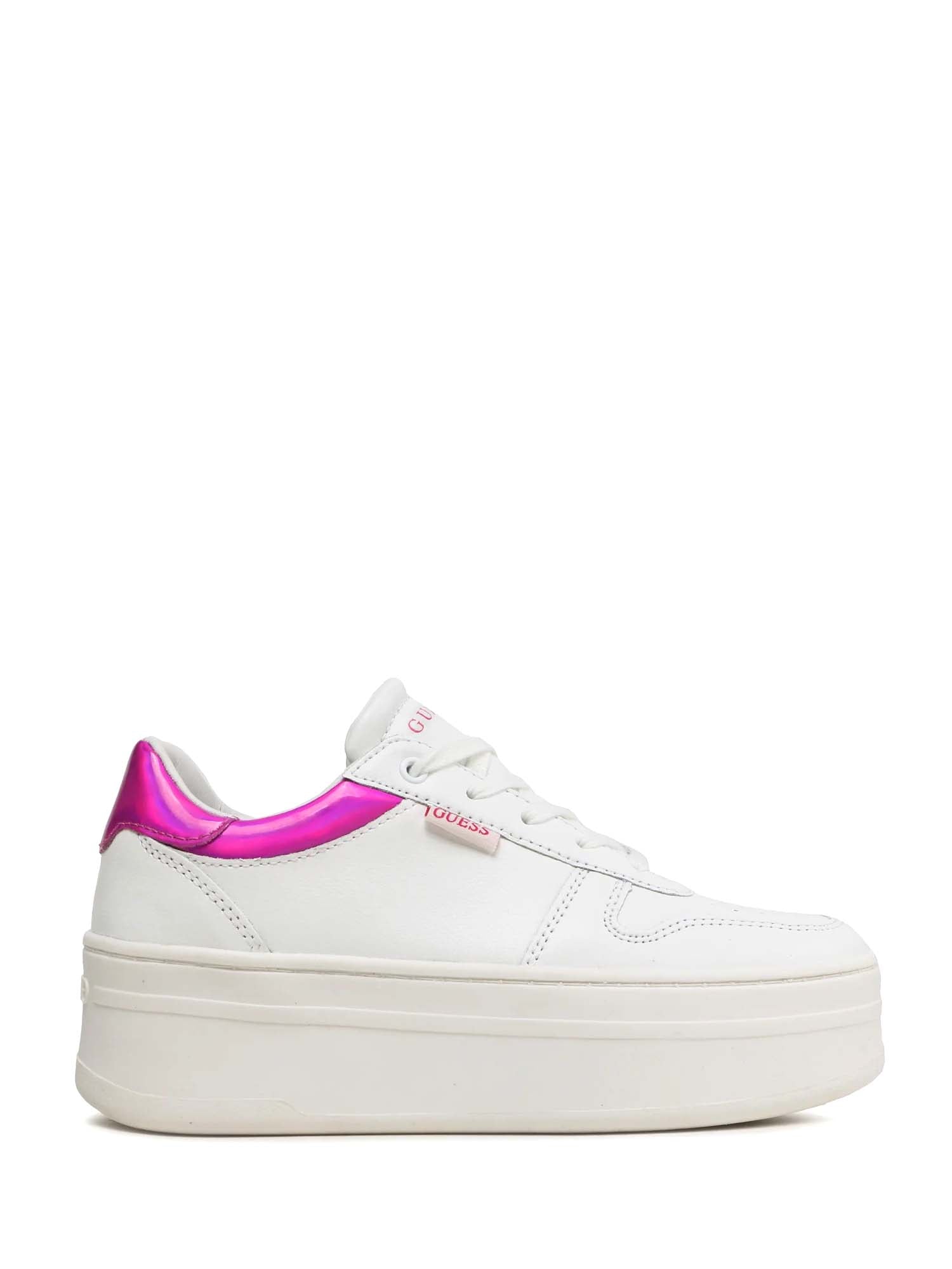Sneakers Bianco Fucsia Guess
