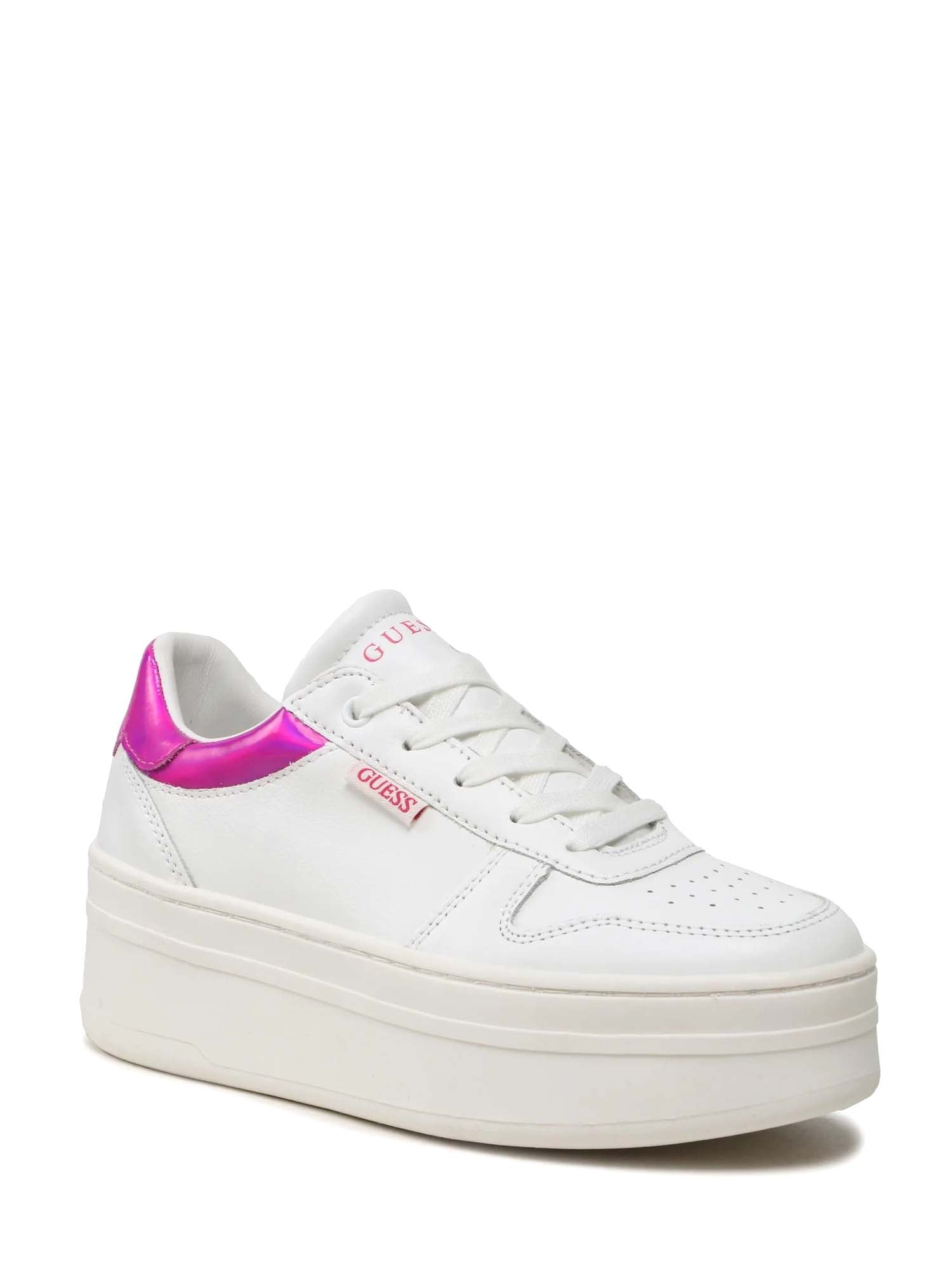 Sneakers Bianco Fucsia Guess