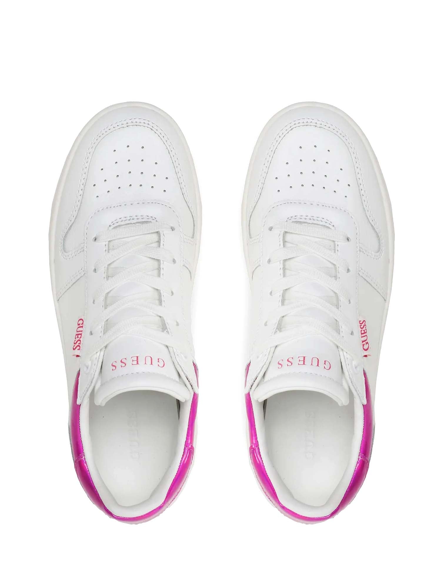 Sneakers Bianco Fucsia Guess