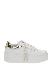 Sneakers Bianco Oro Guess