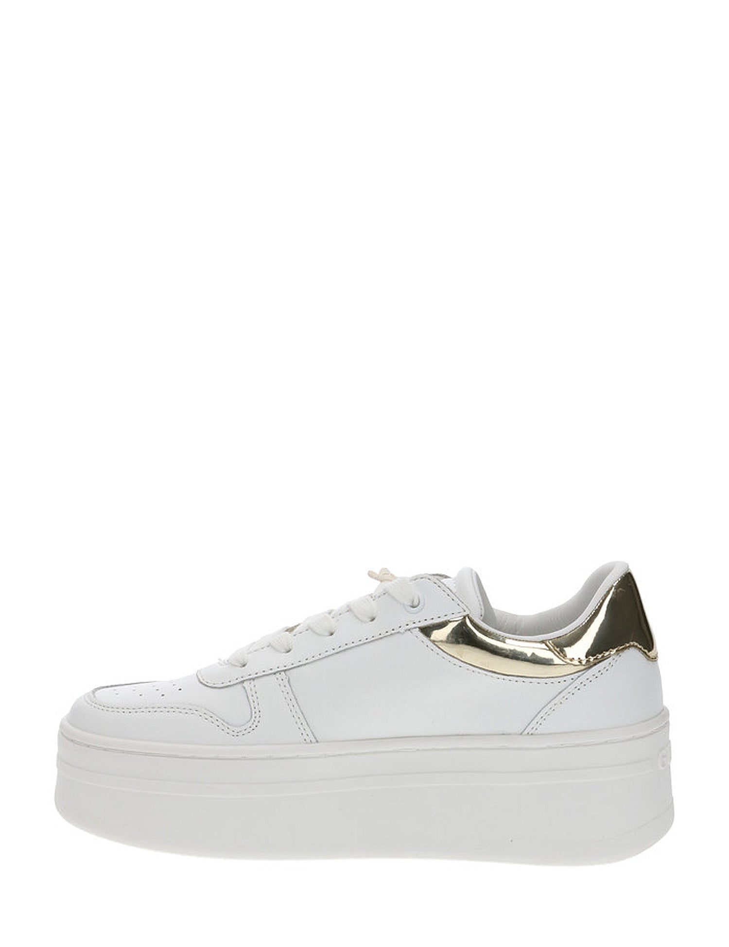 Sneakers Bianco Oro Guess