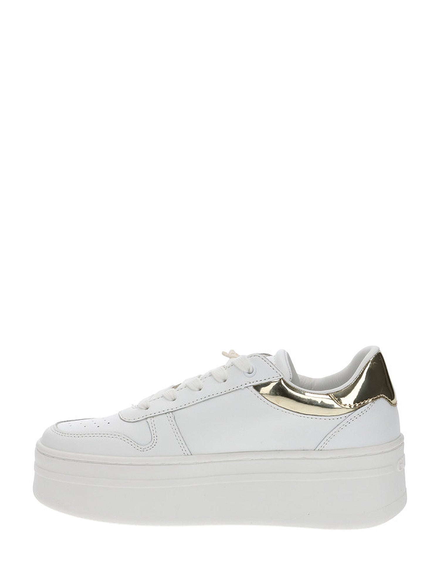 Sneakers Bianco Oro Guess