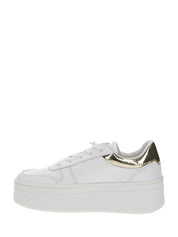 Sneakers Bianco Oro Guess