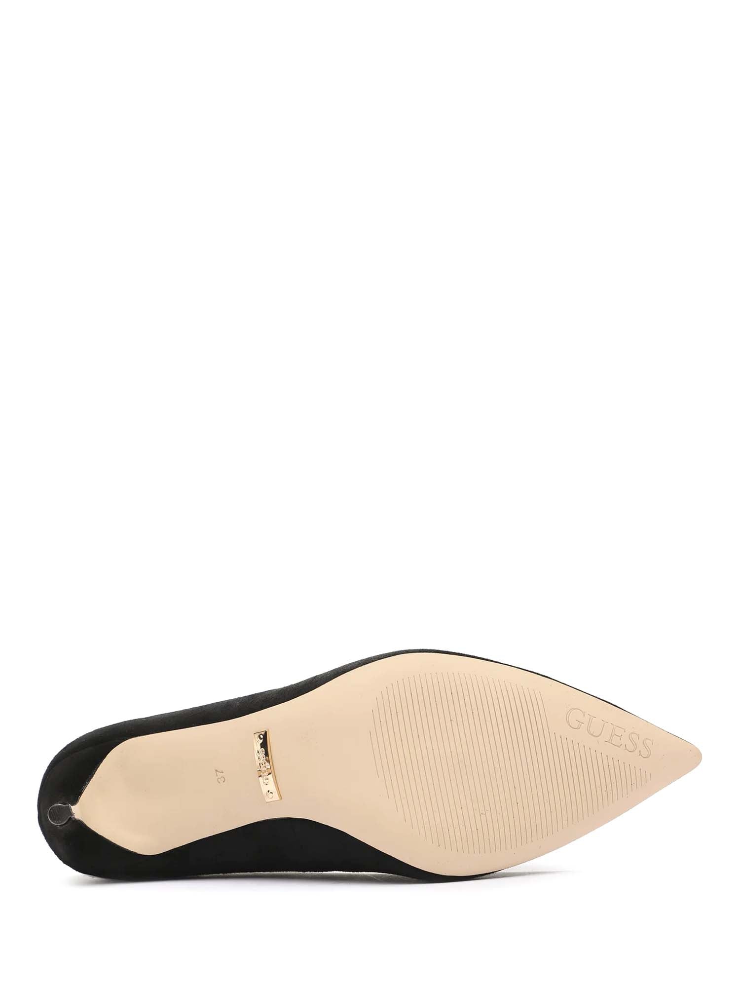 Decolleté Nero Guess