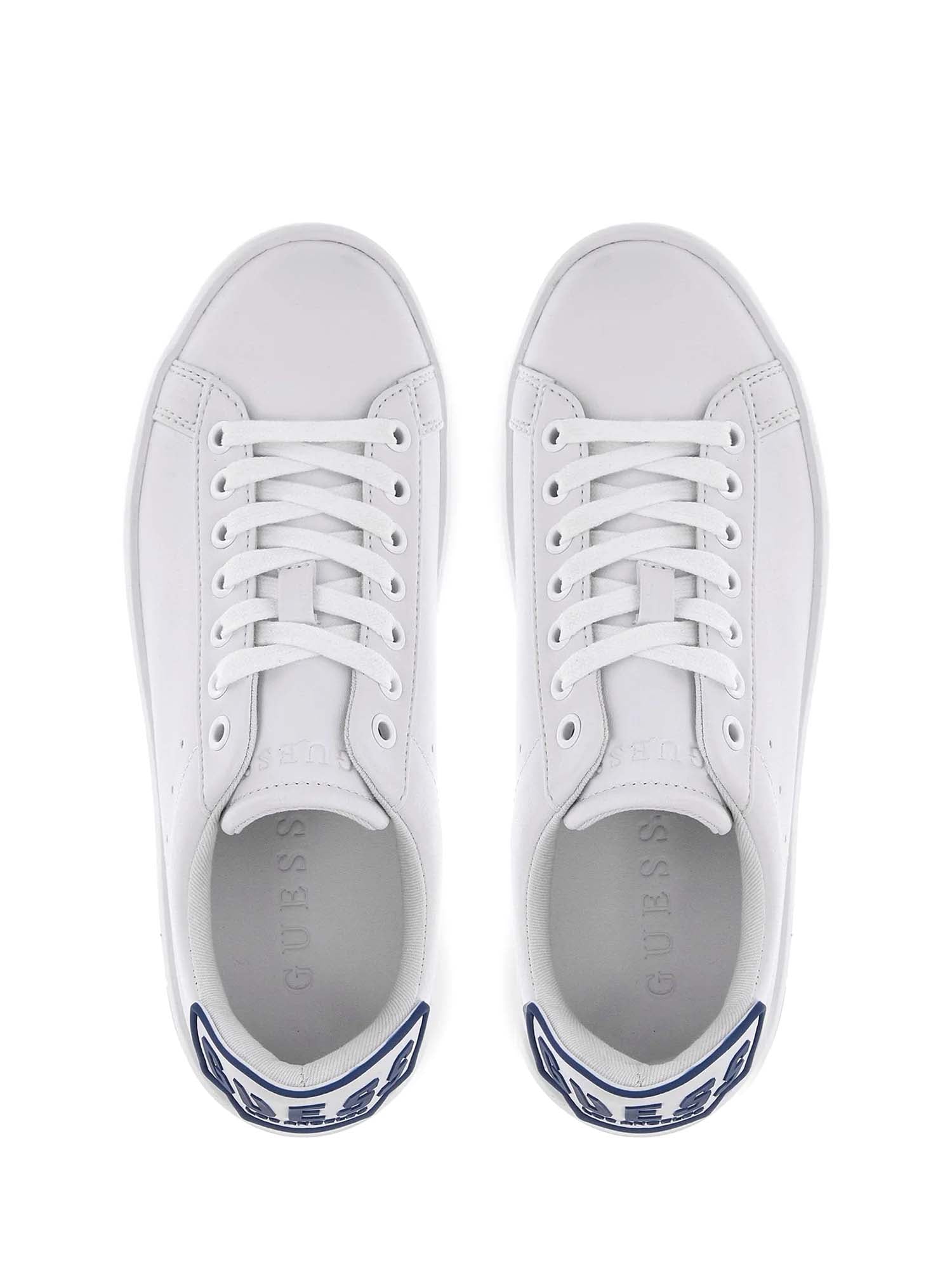 Sneakers Bianco Blu Guess
