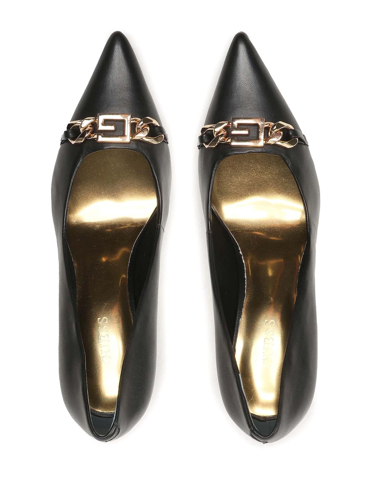 Decolleté Nero Guess