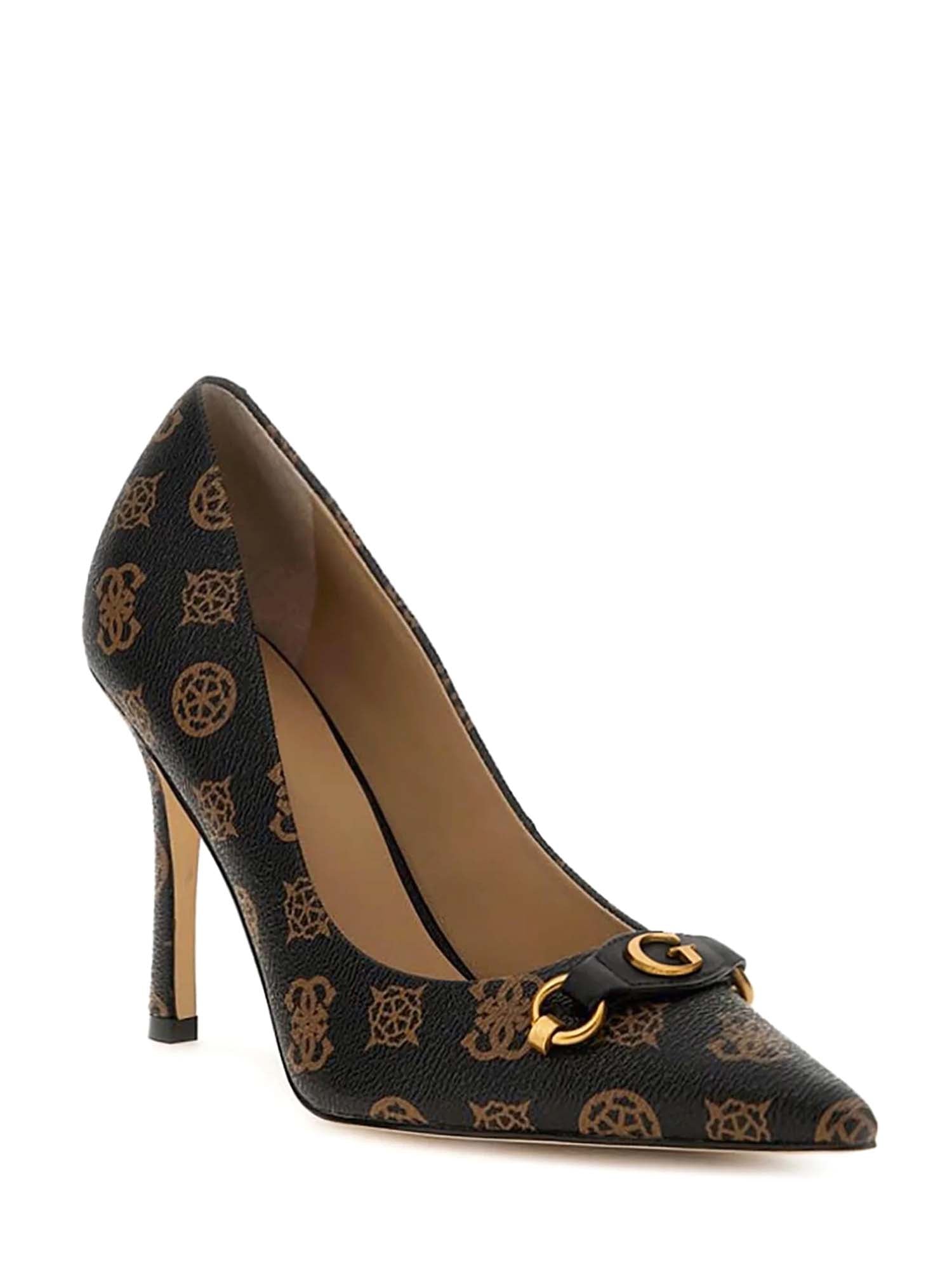 Decolleté Nero Guess