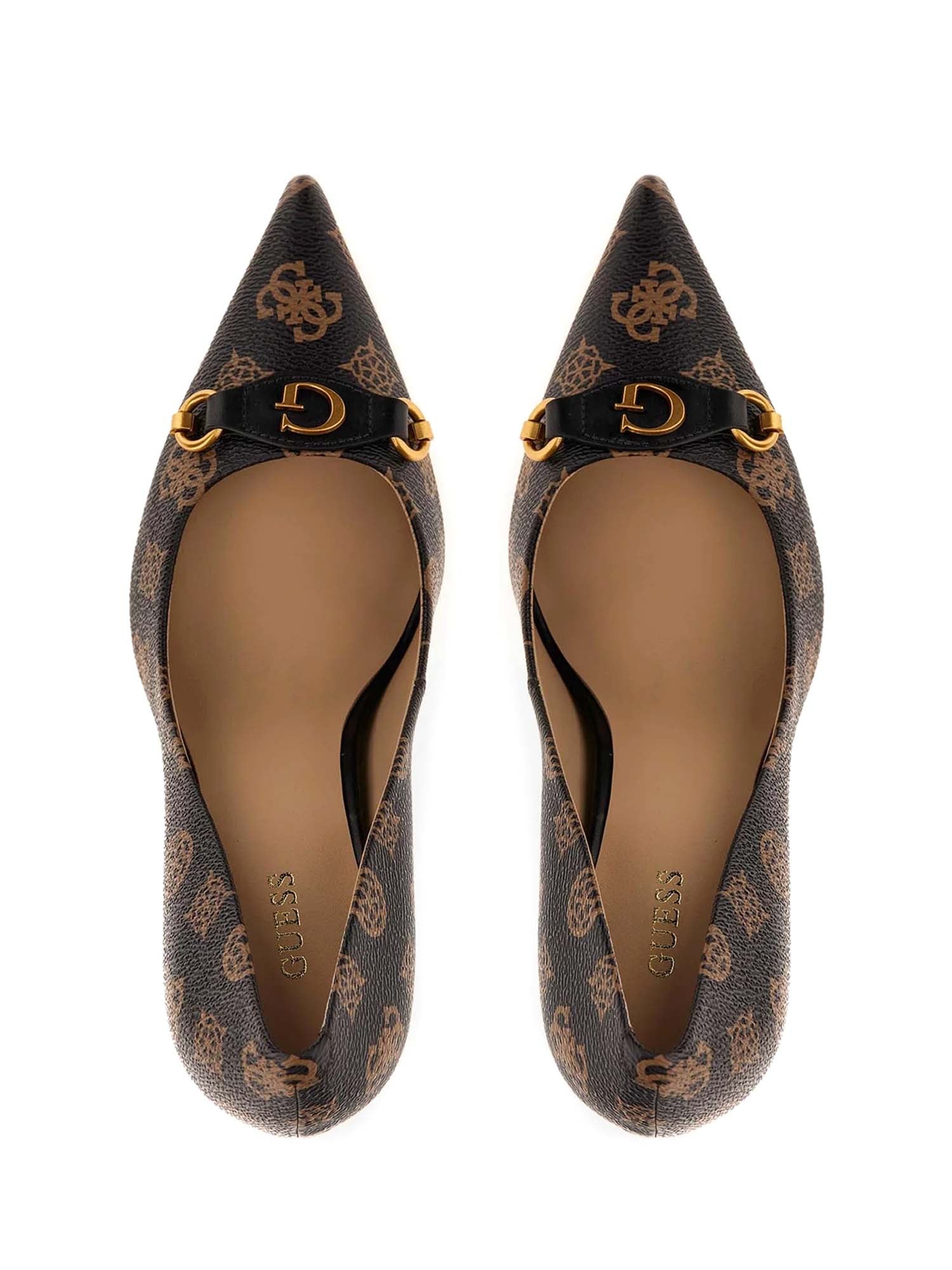 Decolleté Nero Guess