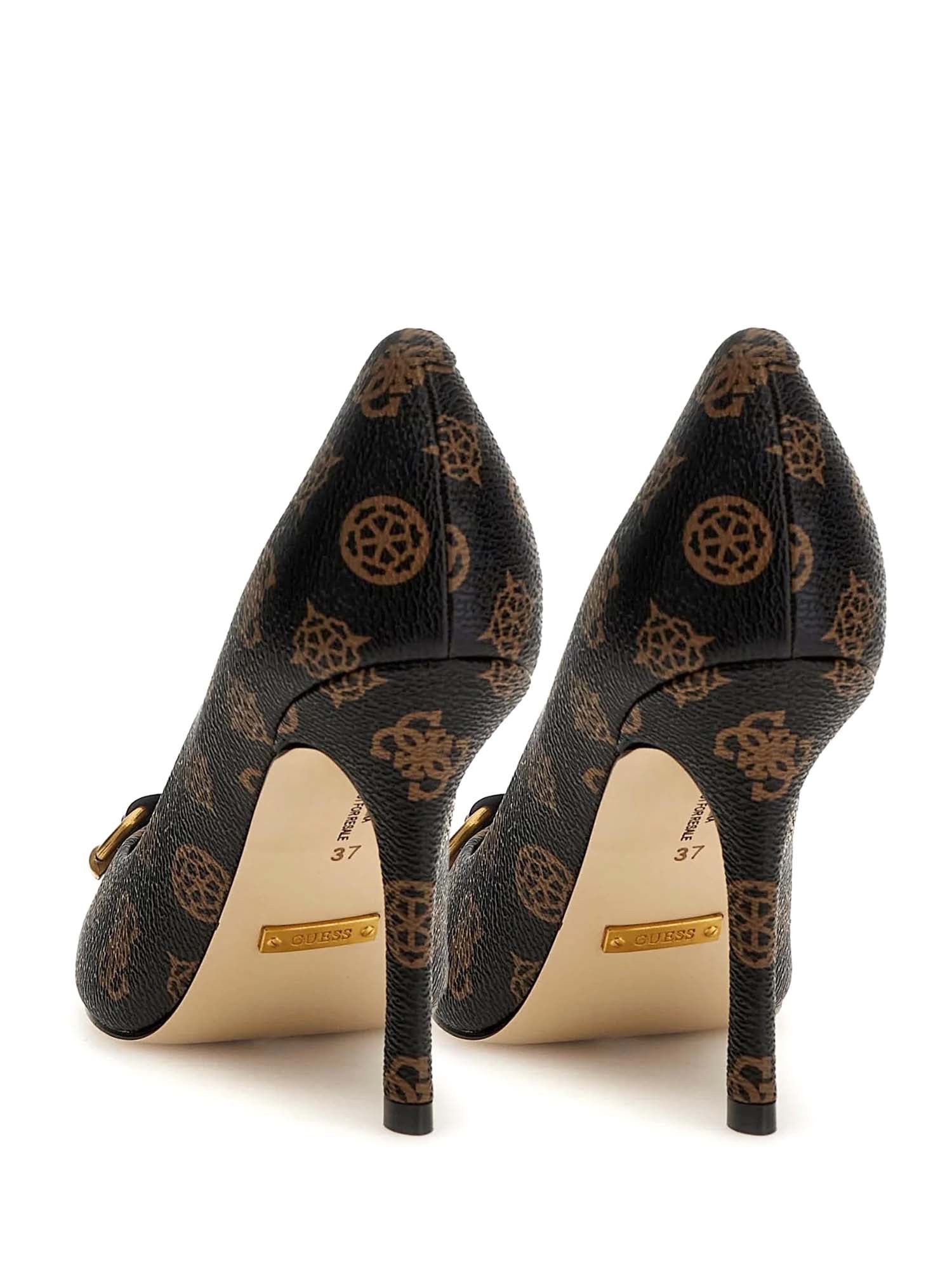 Decolleté Nero Guess