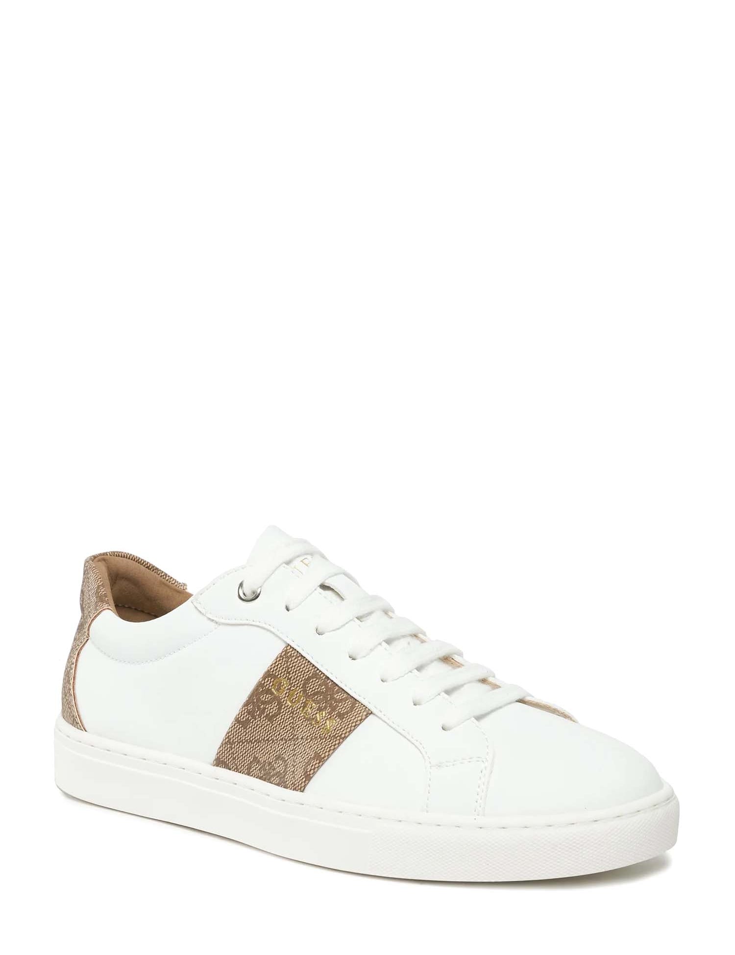 Sneakers Bianco E Marrone Guess
