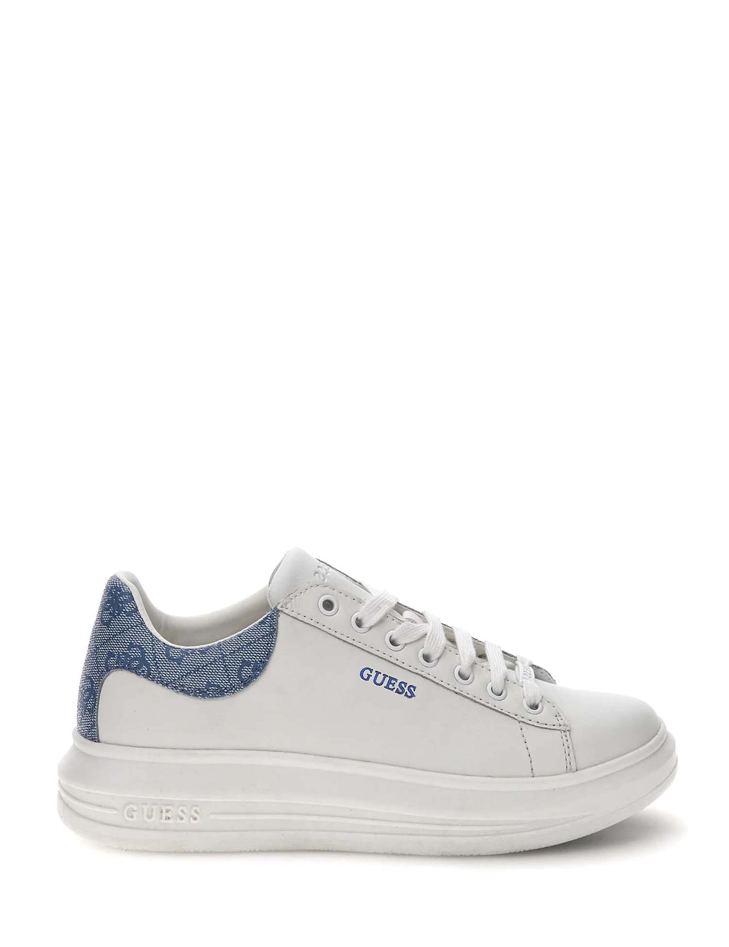 Sneakers Bianco Celeste Guess