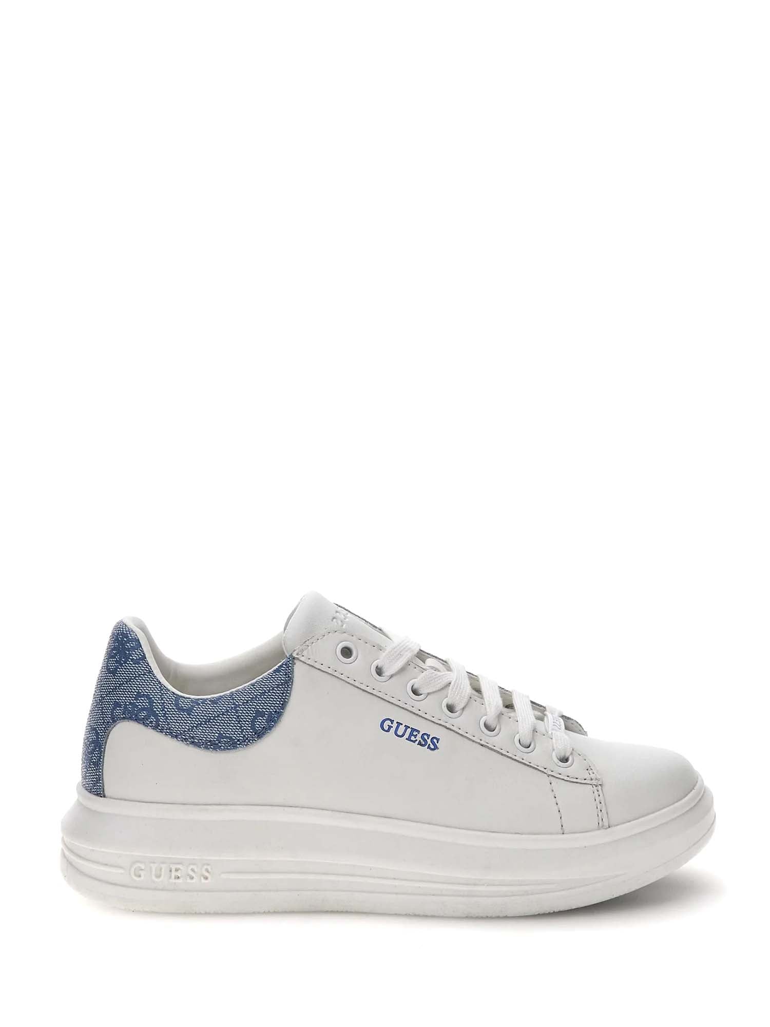 Sneakers Bianco Celeste Guess