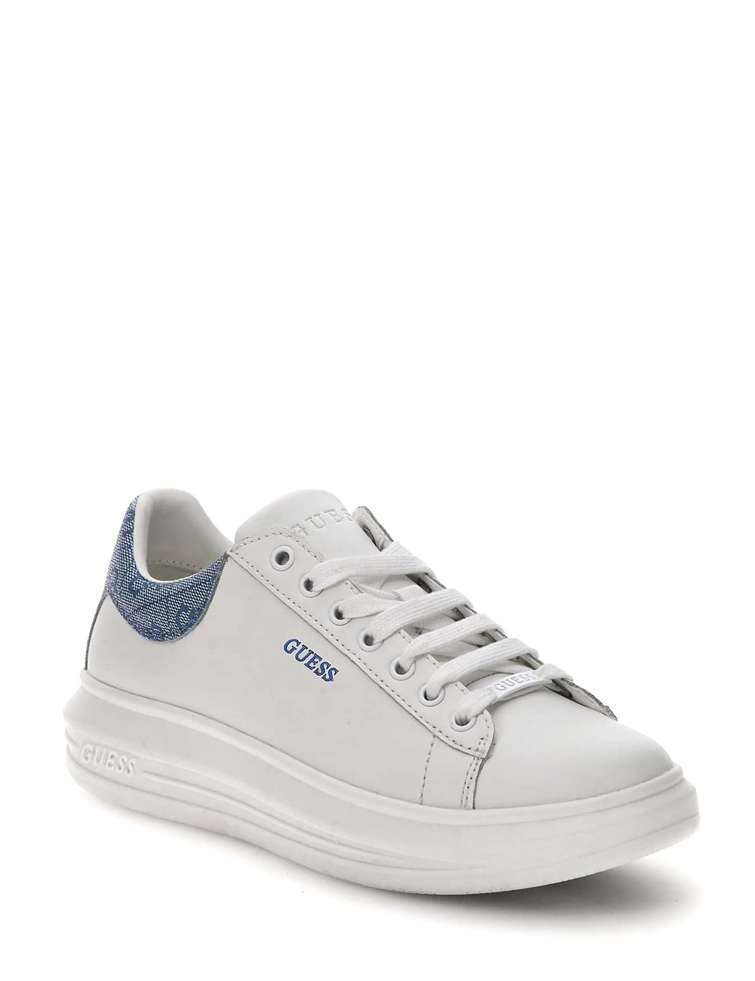 Sneakers Bianco Celeste Guess