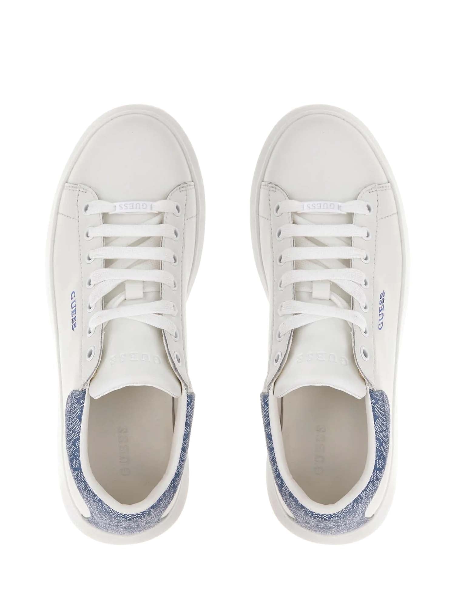 Sneakers Bianco Celeste Guess