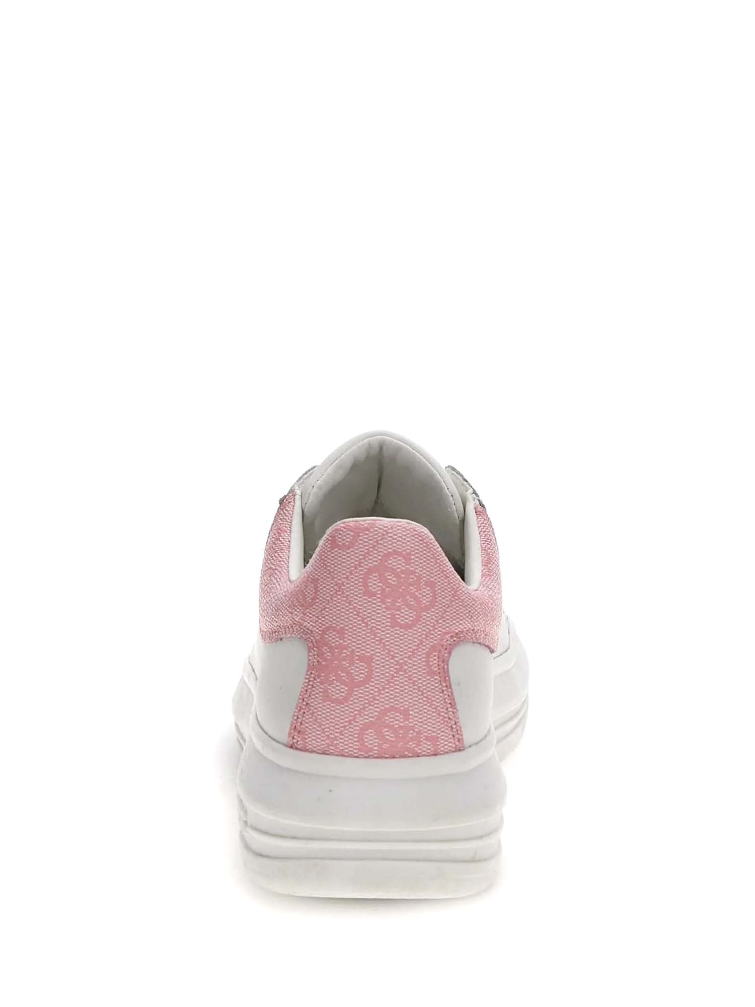 Sneakers Bianco Rosa Guess