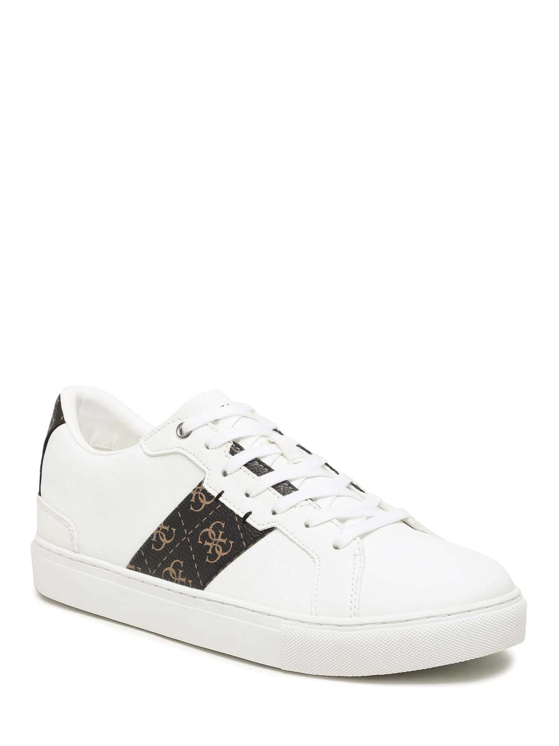 Sneakers Bianco Marrone Guess