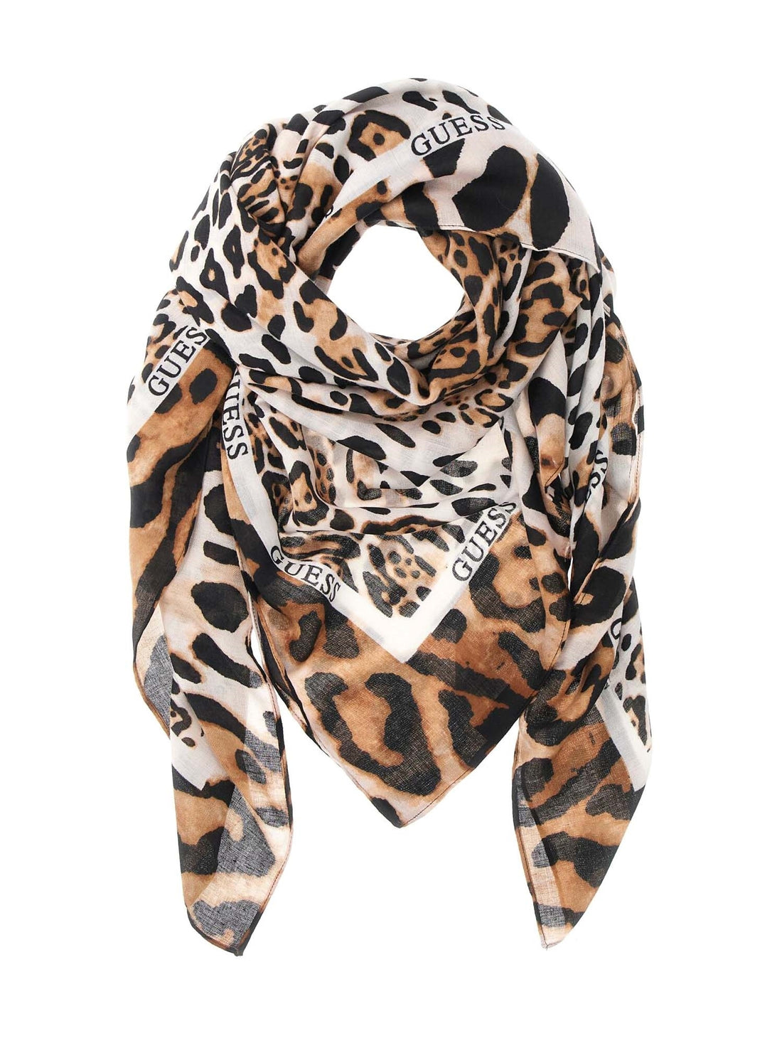 Foulard Marrone Guess