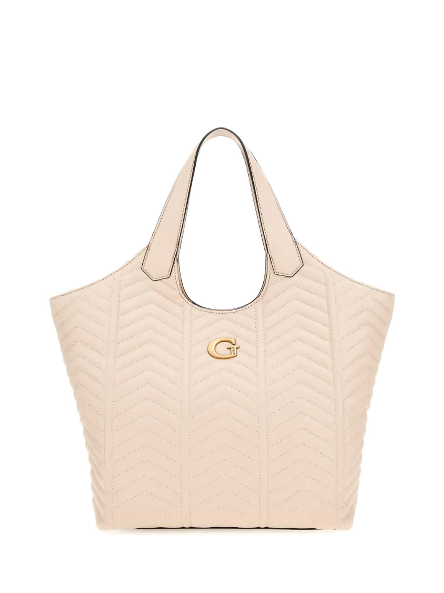 Borse a spalla Beige Guess