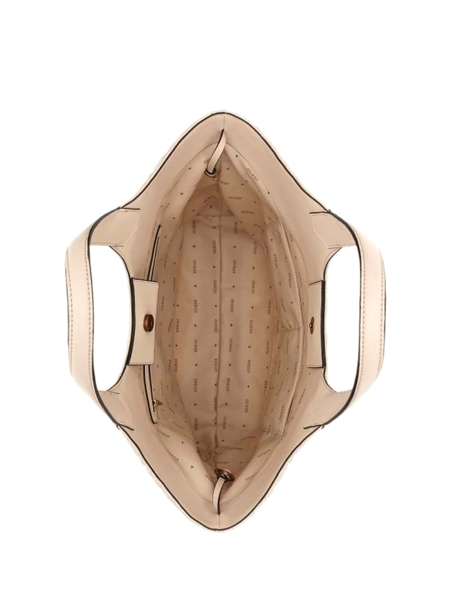 Borse a spalla Beige Guess