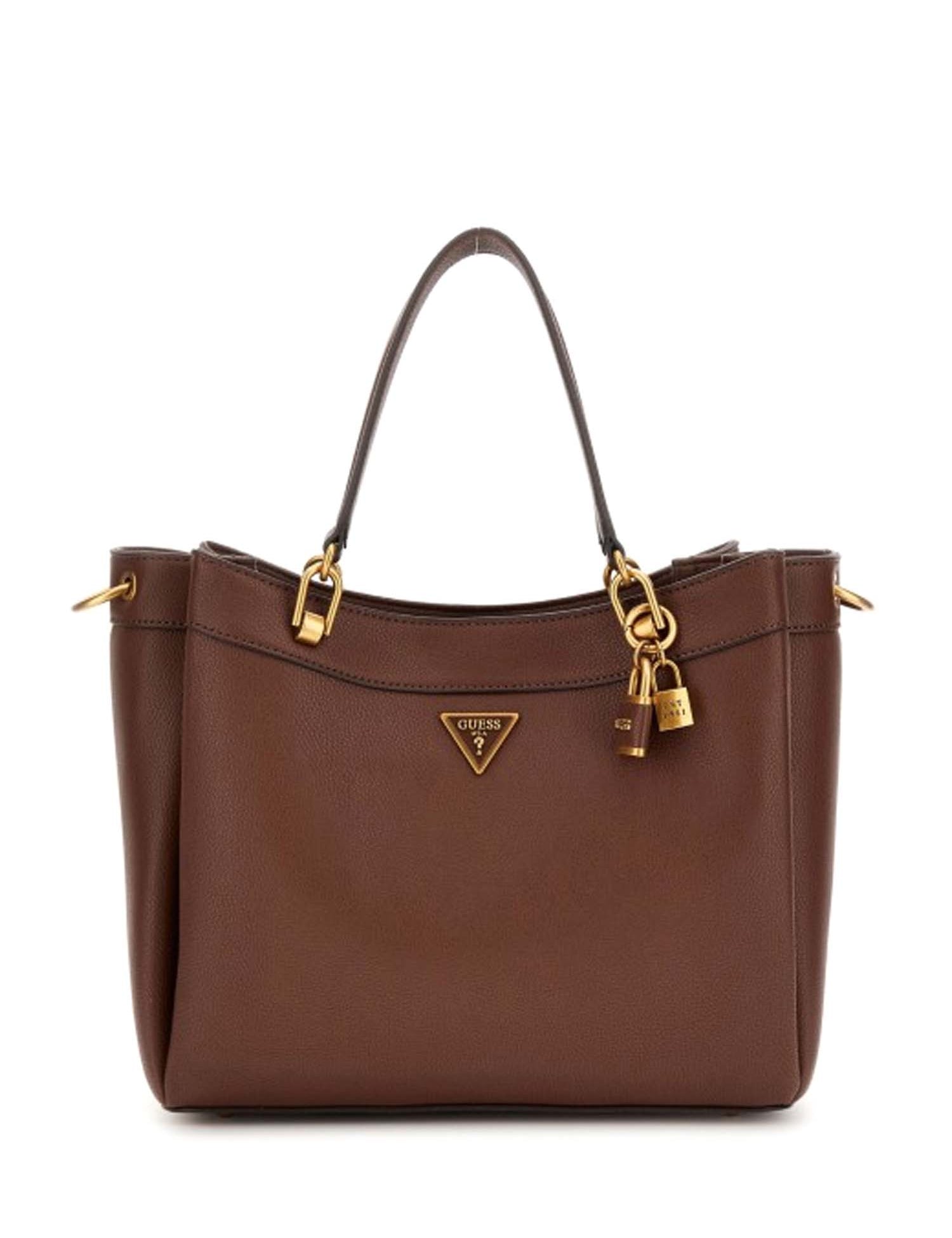 Borse a spalla Marrone Guess