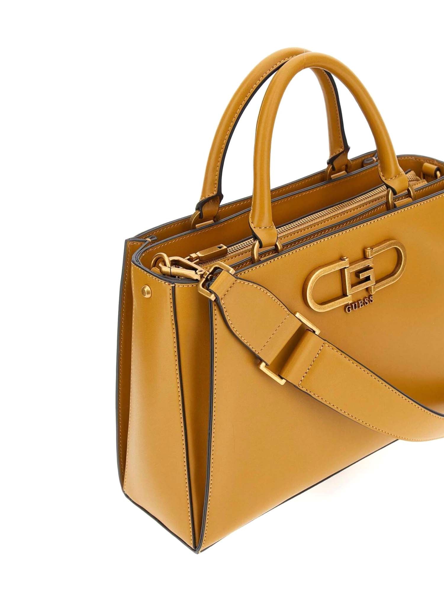 Borse a mano Giallo Guess