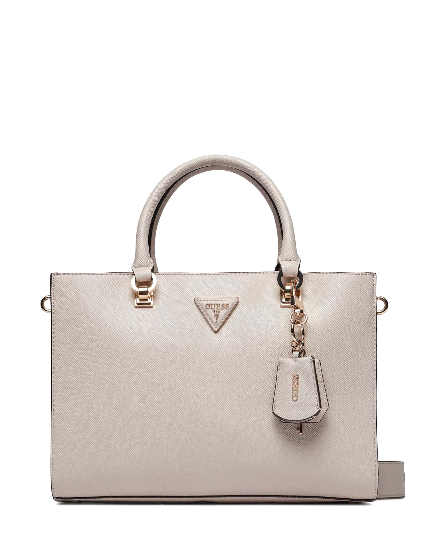 Borse a mano Avorio Guess