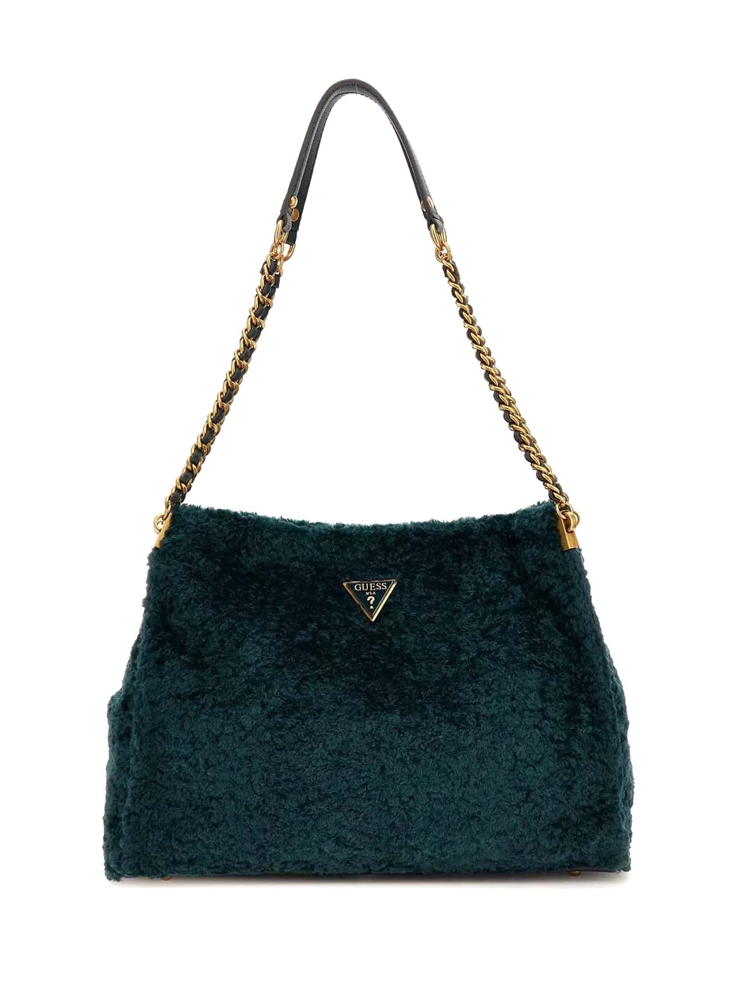 Borse a spalla Verde Guess