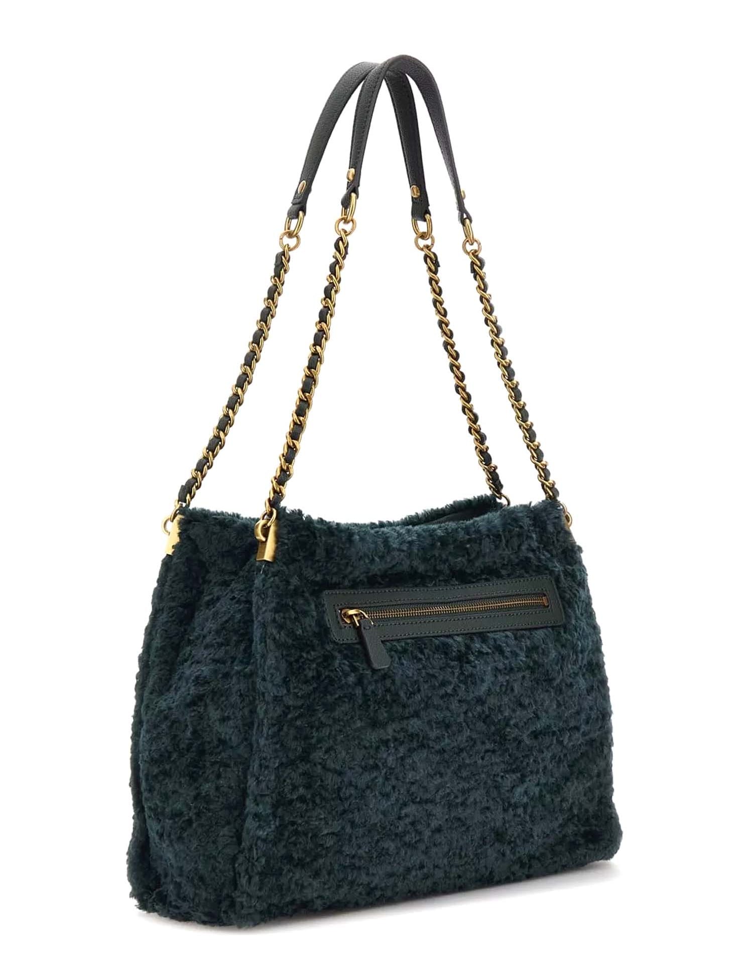 Borse a spalla Verde Guess